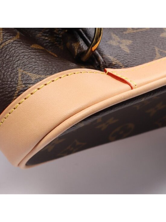Louis Vuitton Backpack Montsouris PM Monogram Canvas Leather main image 8